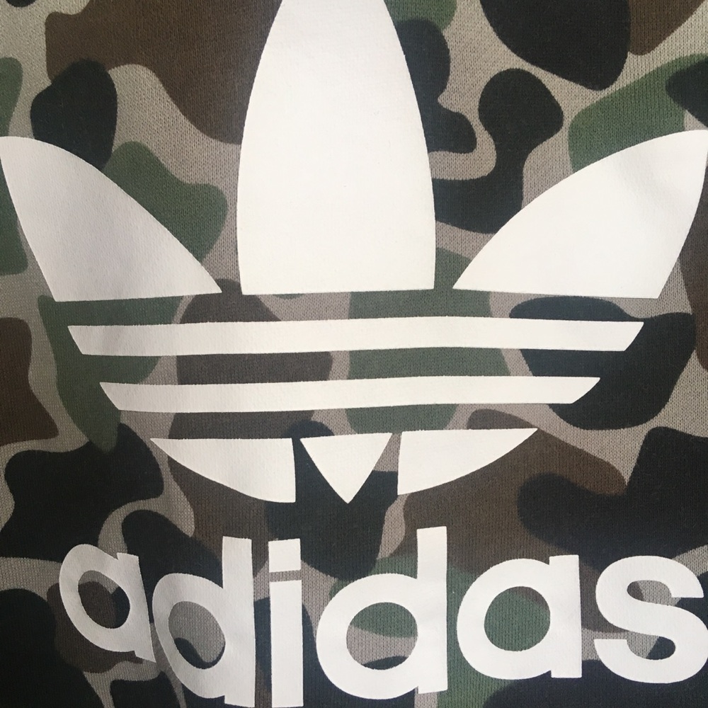 Adidas camo hoodie